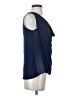 Ella Moss Blue Sleeveless Blouse Size XS - photo 4