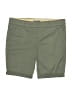 Vince. Solid Green Khaki Shorts Size 6 - photo 1