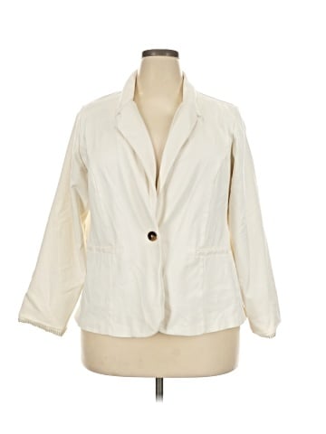 Cato 3/4 Sleeve Button-Down Shirt (view 1)
