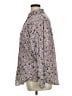 St. John's Bay Floral Blue Long Sleeve Button-Down Shirt Size 1X - photo 5