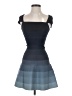 Herve Leger Stripes Blue Cocktail Dress Size XXS - photo 1