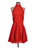Naven 100% Polyester Solid Red Cocktail Dress Size 2 - photo 1