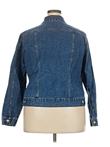 Lands' End Denim Jacket (view 2)