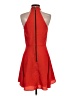 Naven 100% Polyester Solid Red Cocktail Dress Size 2 - photo 2