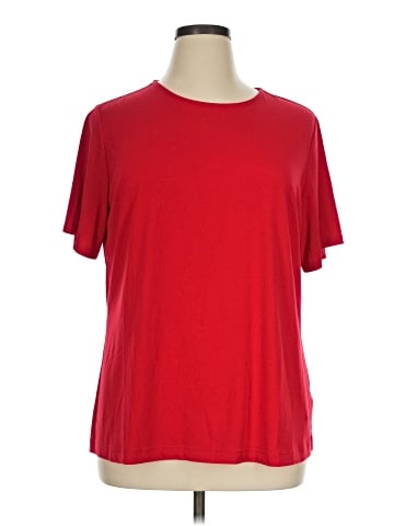 Susan Graver Short Sleeve T-Shirt (view 1)