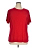Susan Graver Red Short Sleeve T-Shirt Size XL - photo 1