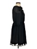 BCX 100% Polyester Solid Black Casual Dress Size S - photo 4