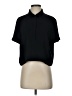Babaton 100% Polyester Black Short Sleeve Blouse Size S - photo 1