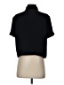 Babaton 100% Polyester Black Short Sleeve Blouse Size S - photo 2
