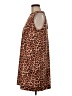 S'edge Animal Print Brown Casual Dress Size M - photo 5