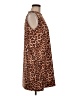 S'edge Animal Print Brown Casual Dress Size M - photo 4
