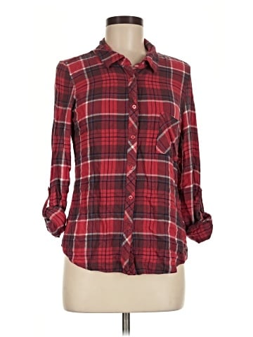 Soft Joie Long Sleeve Button-Down Shirt (view 1)