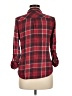 Soft Joie 100% Rayon Plaid Red Long Sleeve Button-Down Shirt Size M (estimated) - photo 2