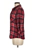 Soft Joie 100% Rayon Plaid Red Long Sleeve Button-Down Shirt Size M (estimated) - photo 5