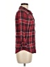Soft Joie 100% Rayon Plaid Red Long Sleeve Button-Down Shirt Size M (estimated) - photo 4