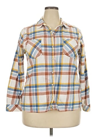 Croft & Barrow Long Sleeve Button-Down Shirt (view 1)