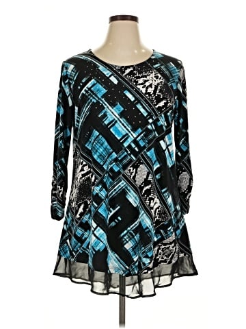 Style&Co 3/4 Sleeve Blouse (view 1)