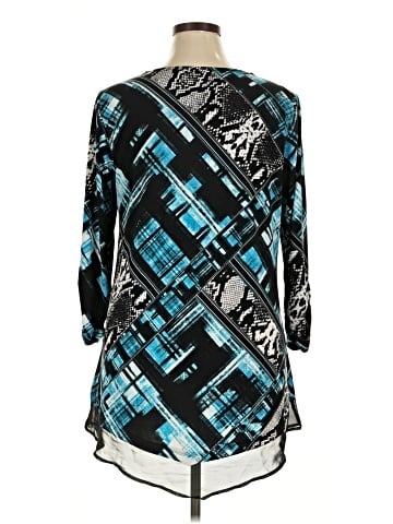 Style&Co 3/4 Sleeve Blouse (view 2)