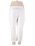 Lands' End Solid White Casual Pants Size 18 - photo 2