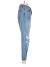 Melville 100% Cotton Hearts Blue Jeans Size 25 waist - photo 4