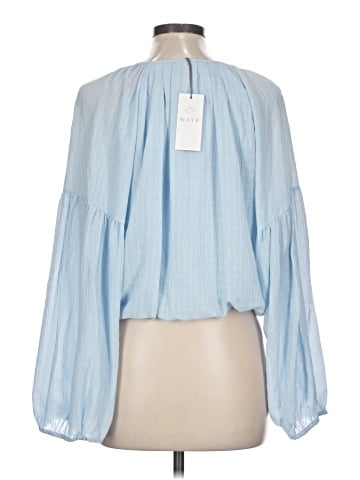 WAYF Long Sleeve Blouse (view 2)
