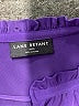 Lane Bryant Purple Short Sleeve Blouse Size 18 - 20 Plus - photo 7