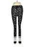 The Upside Graphic Black Silver Leggings Size 4 - photo 1