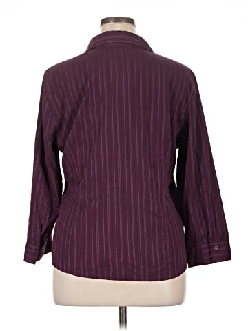 Laura Scott 3/4 Sleeve Button-Down Shirt (view 2)