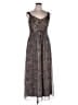 Robbie Bee 100% Polyester Animal Print Brown Casual Dress Size 16 - photo 1