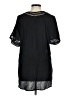 O'Neill 100% Cotton Black Short Sleeve Blouse Size M - photo 2