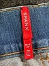 SPANX Chevron-herringbone Blue Jeans Size 1X - photo 4