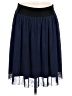Carmakoma 100% Polyester Solid Blue Casual Skirt Size 8 (XS) - photo 1