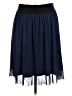 Carmakoma 100% Polyester Solid Blue Casual Skirt Size 8 (XS) - photo 2