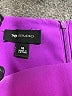 AB Studio Solid Purple Cocktail Dress Size 16 - photo 7