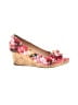 Dexflex Floral Pink Wedges Size 12 - photo 1