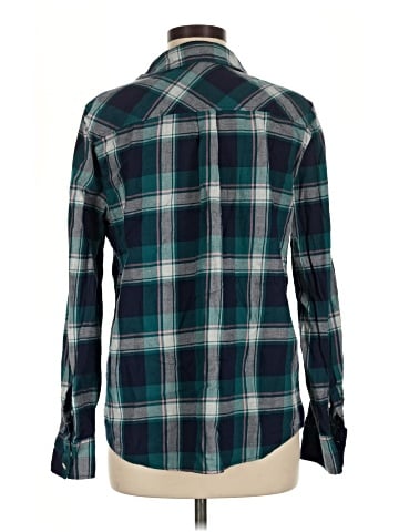 J.Crew Factory Store Long Sleeve Button-Down Shirt (view 2)