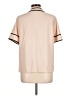 Shein Tan Short Sleeve Blouse Size 12 - photo 2