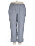 Purejill Chevron-herringbone Blue Casual Pants Size 2X - photo 1