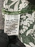 Fun2Fun 100% Rayon Green 3/4 Sleeve Blouse Size 1X - photo 8