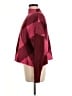 Aqua Argyle Burgundy Pullover Sweater Size M - photo 5