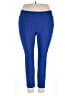 Alfani Solid Blue Active Pants Size 18W - photo 1