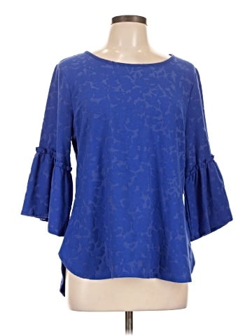 Apt. 9 3/4 Sleeve Blouse (view 1)
