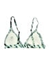 RVCA Print Green Swimsuit Top Size M - photo 2
