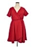 Assorted Brands Red Cocktail Dress Size 2X - photo 1