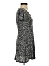 Forever 21 Print Gray Casual Dress Size S - photo 4