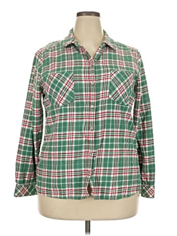 Croft & Barrow Long Sleeve Button-Down Shirt (view 1)