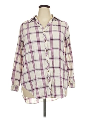 Knox Rose 3/4 Sleeve Button-Down Shirt (view 1)
