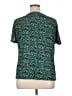Jaclyn Smith Teal Short Sleeve Top Size XL - photo 2