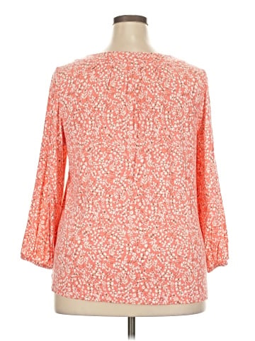 Croft & Barrow 3/4 Sleeve Blouse (view 2)