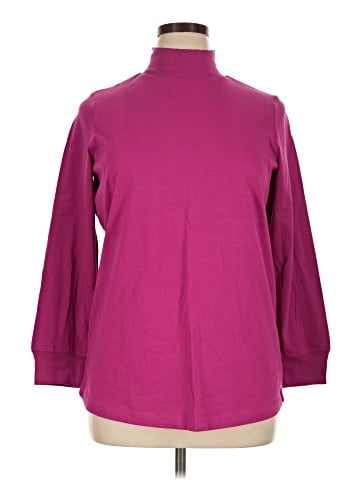 Woman Within 3/4 Sleeve Blouse (view 1)